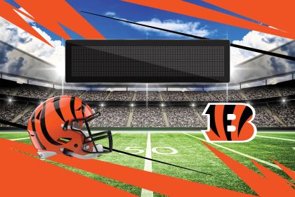 [Personalization Only] Official NFL Bengals - 20" x 32" Personalized Washable Rug