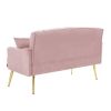 PINK 2 SEATER SOFA