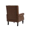 COOLMORE Wood Frame Armchair, Modern Accent Chair Lounge Chair for Living Room