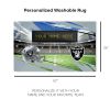 [Personalization Only] Official NFL Raiders - 36" x 62" Personalized Washable Rug