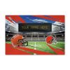 [Personalization Only] Official NFL Browns - 20" x 32" Personalized Washable Rug