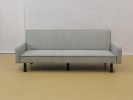 Grey Flannel Living Room Sofabed