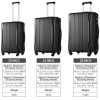 Hardshell Luggage Sets 3 Pcs Spinner Suitcase with TSA Lock Lightweight 20''24''28''