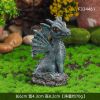 Mini Drunk Gnomes Dwarf Fairy Garden Statue Miniatures Courtyard Elf Figure Resin Micro Landscape Outdoor Figurine Ornaments